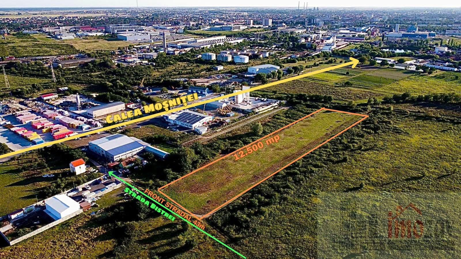 Teren arabil de vânzare – Strada Bistrei, Cartier Plopi Sud, Timișoara